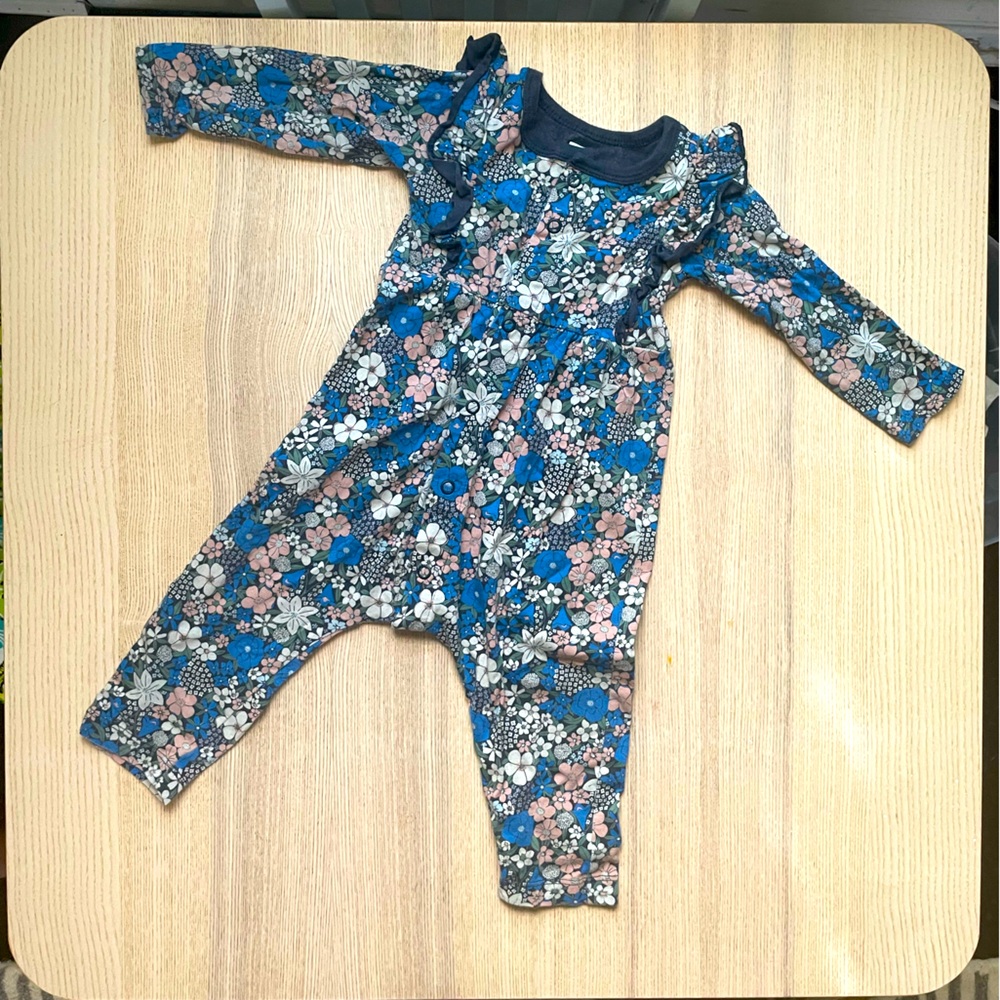 Tea collection 9-12 month romper